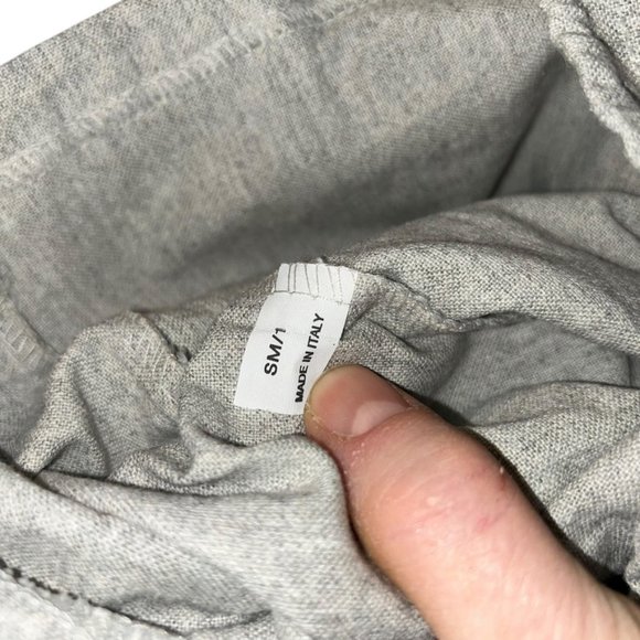 Hogan gray black designer draw string cotton dust bag - Picture 4 of 4